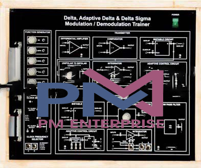 PM-P540 DELTA, ADAPTIVE DELTA AND DELTA SIGMA MODULATIONDEMODULATION TRAINER