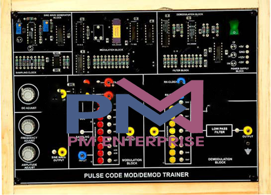 PM-P710 DIFFERENTIAL PULSE CODE MODULATION AND DEMODULATION TRAINER (DPCM)