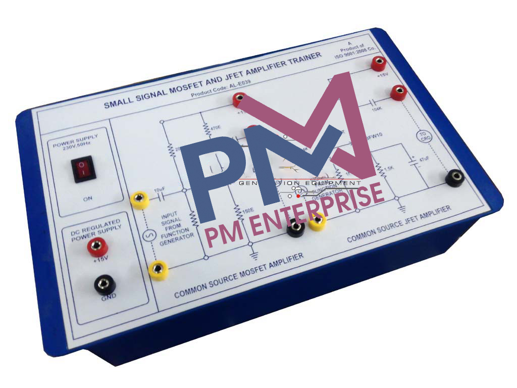 PM-P039 FET AND MOSFET COMMON SOURCE AMPLIFIER TRAINER
 
