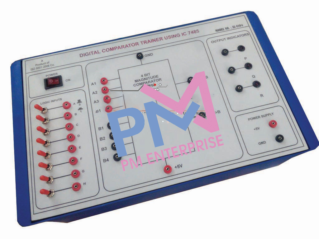 PM-P104 STUDY OF 4 BIT COMPARATOR